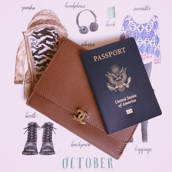 Chanel Trifold Travel Wallet - Picture 8 of 8